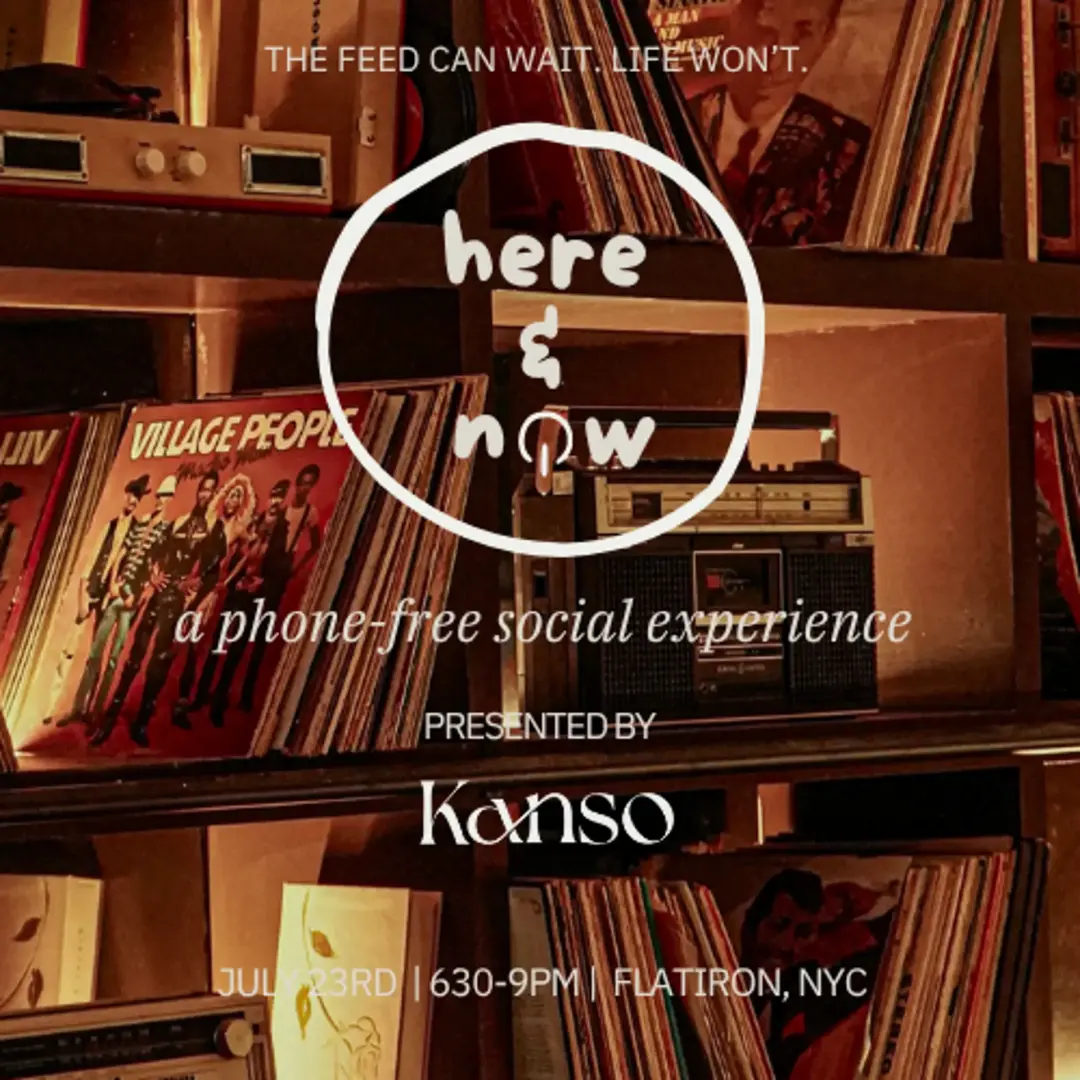 Here & Now: A Phone-Free Social Experience (NYC)