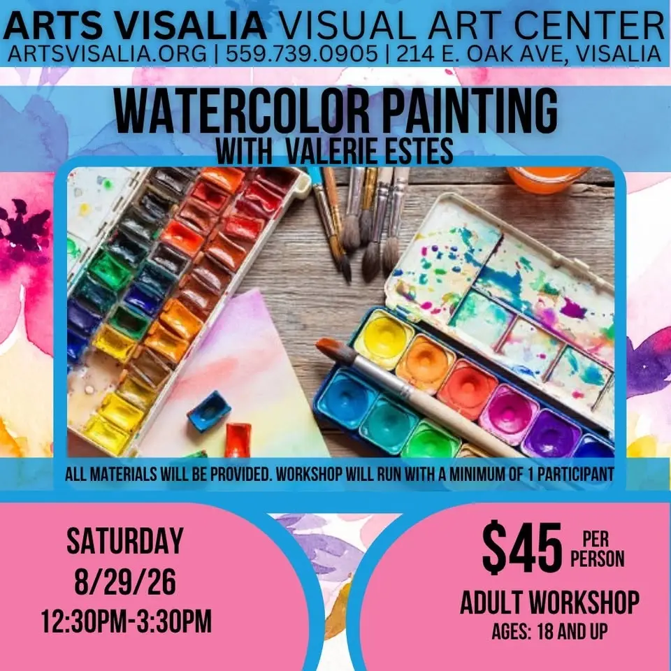Watercolor Painting with artist Valerie Estes