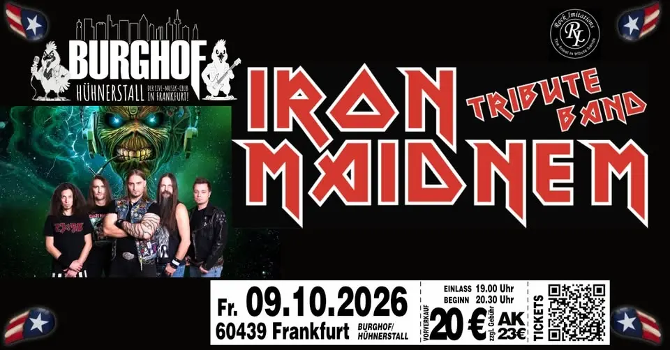 IRON MAIDNEM | Iron Maiden Tribute Show