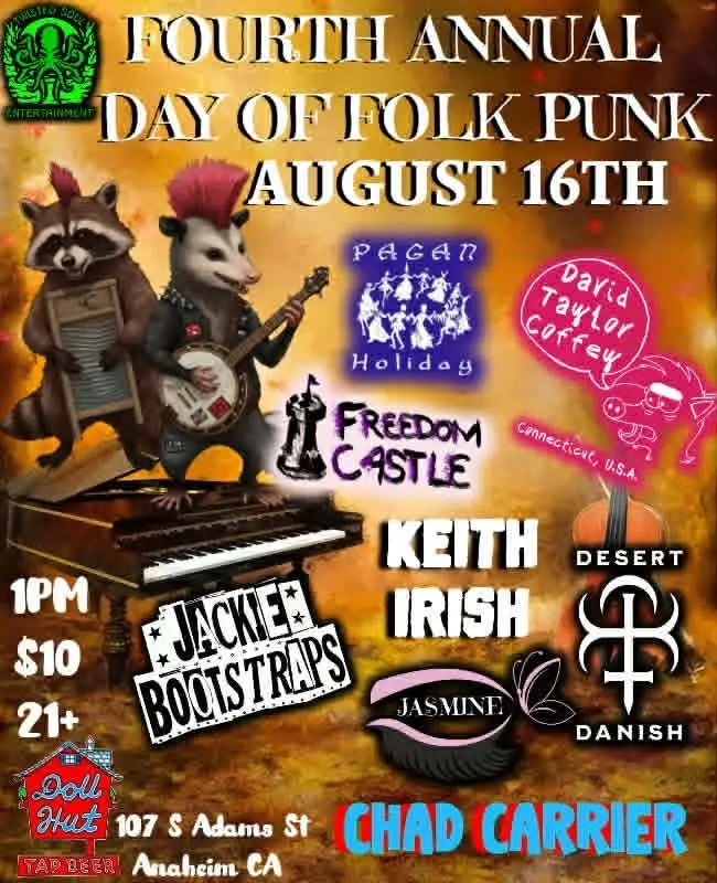 Doll Hut Acoustic Punk Showcase (Captain Seahad)