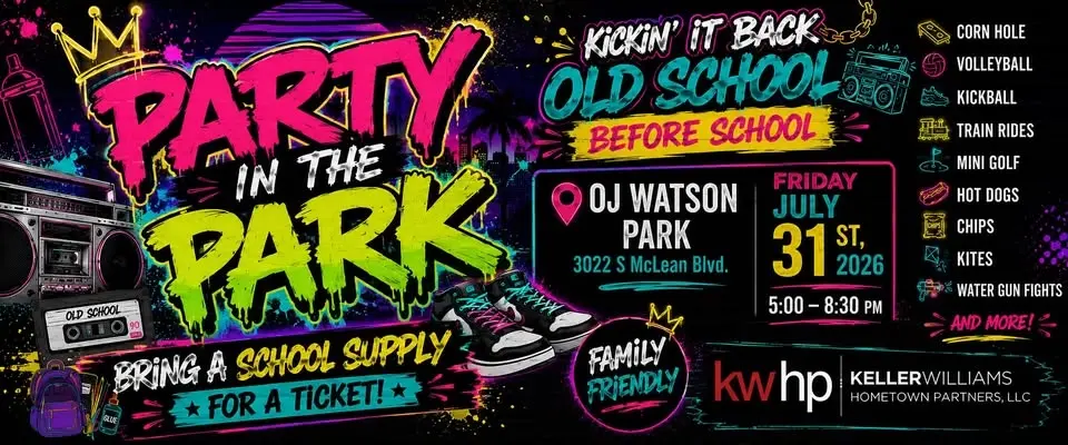 Kickin' It Old School Party In The Park