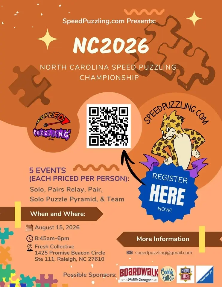 NC2026 - 2026 North Carolina Speed Puzzling Championship