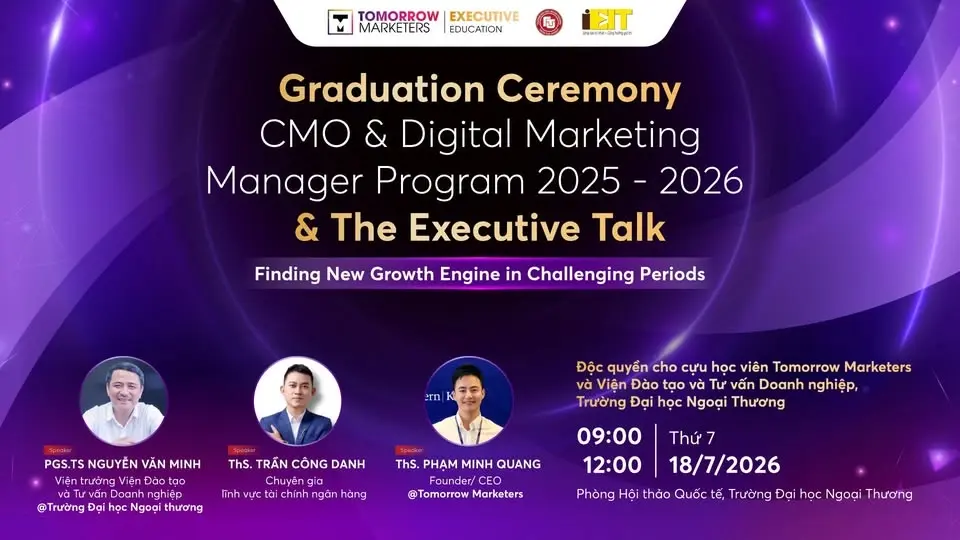 GRADUATION CEREMONY CMO & DMM PROGRAM & THE EXECUTIVE TALK