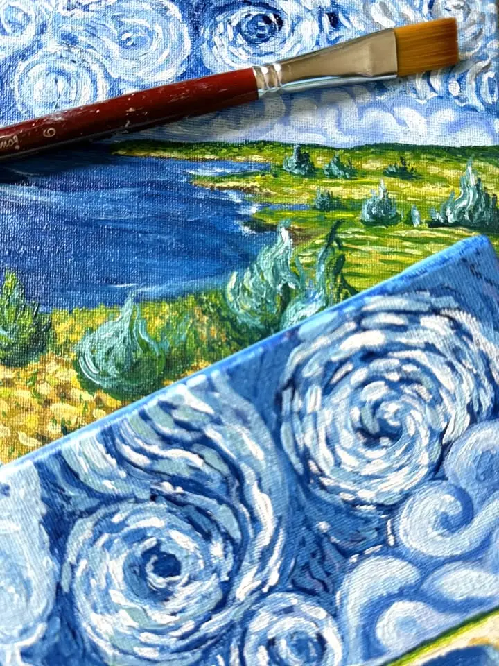 Paint Like Van Gogh | Acrylic Workshop in Copenhagen