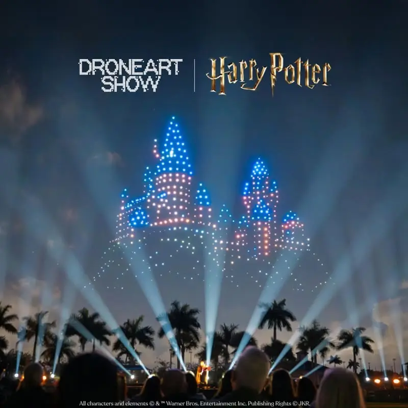 DroneArt Show: Harry Potter™ in Detroit | Detroit