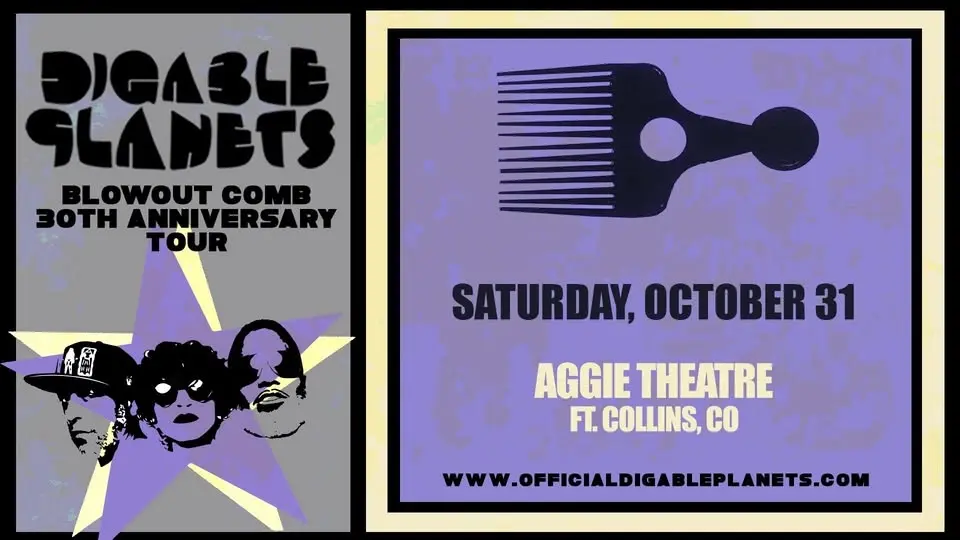 Digable Planets - Blowout Comb 30th Anniversary Tour | Aggie Theatre