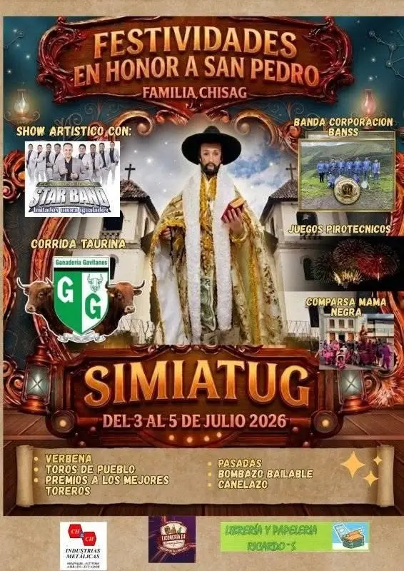 Festividades en Honor a San Pedro Familia Chisag 