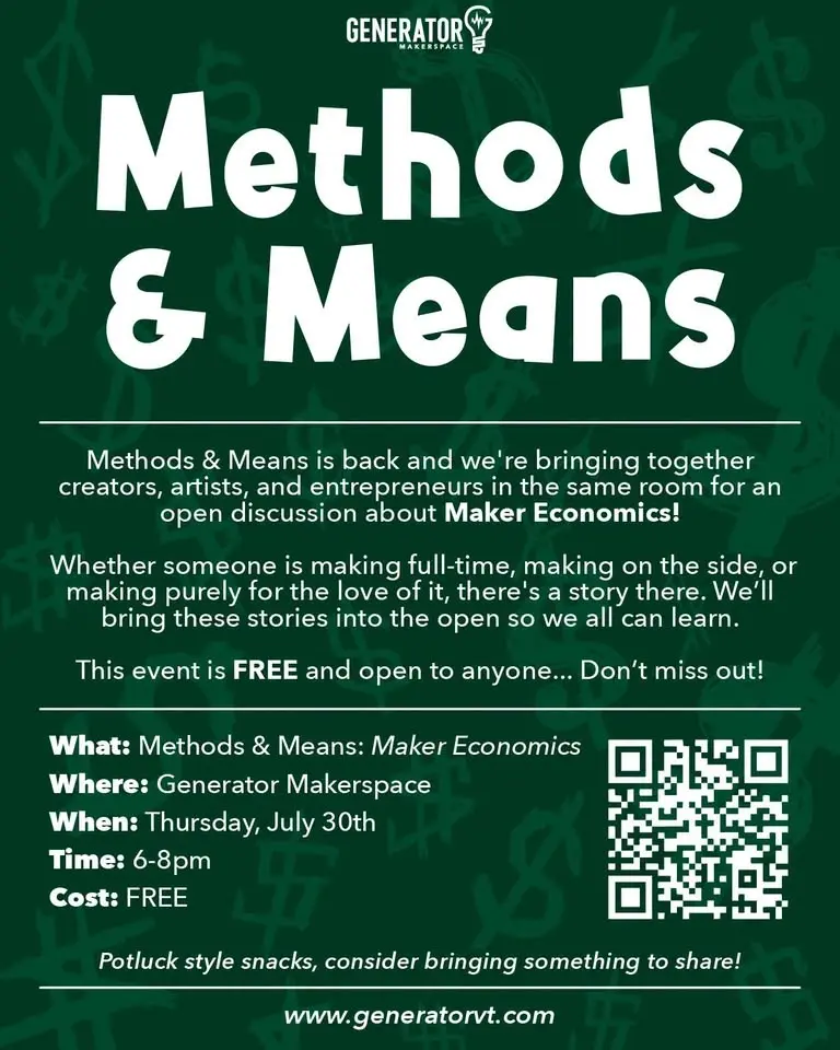 Methods & Means: Maker Economics