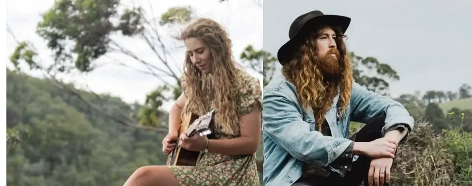 Ash King & Olivia Lay at Paynesville Wine Bar