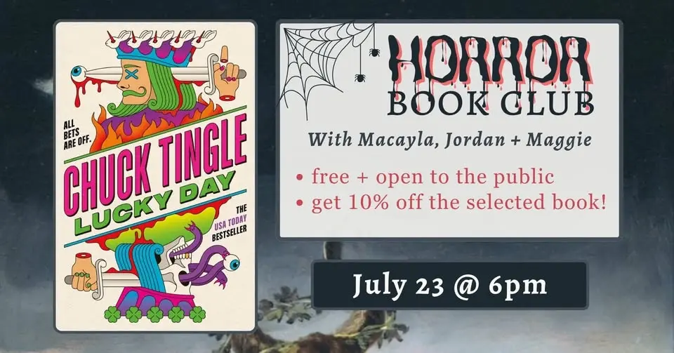 Horror Book Club: "Lucky Day"