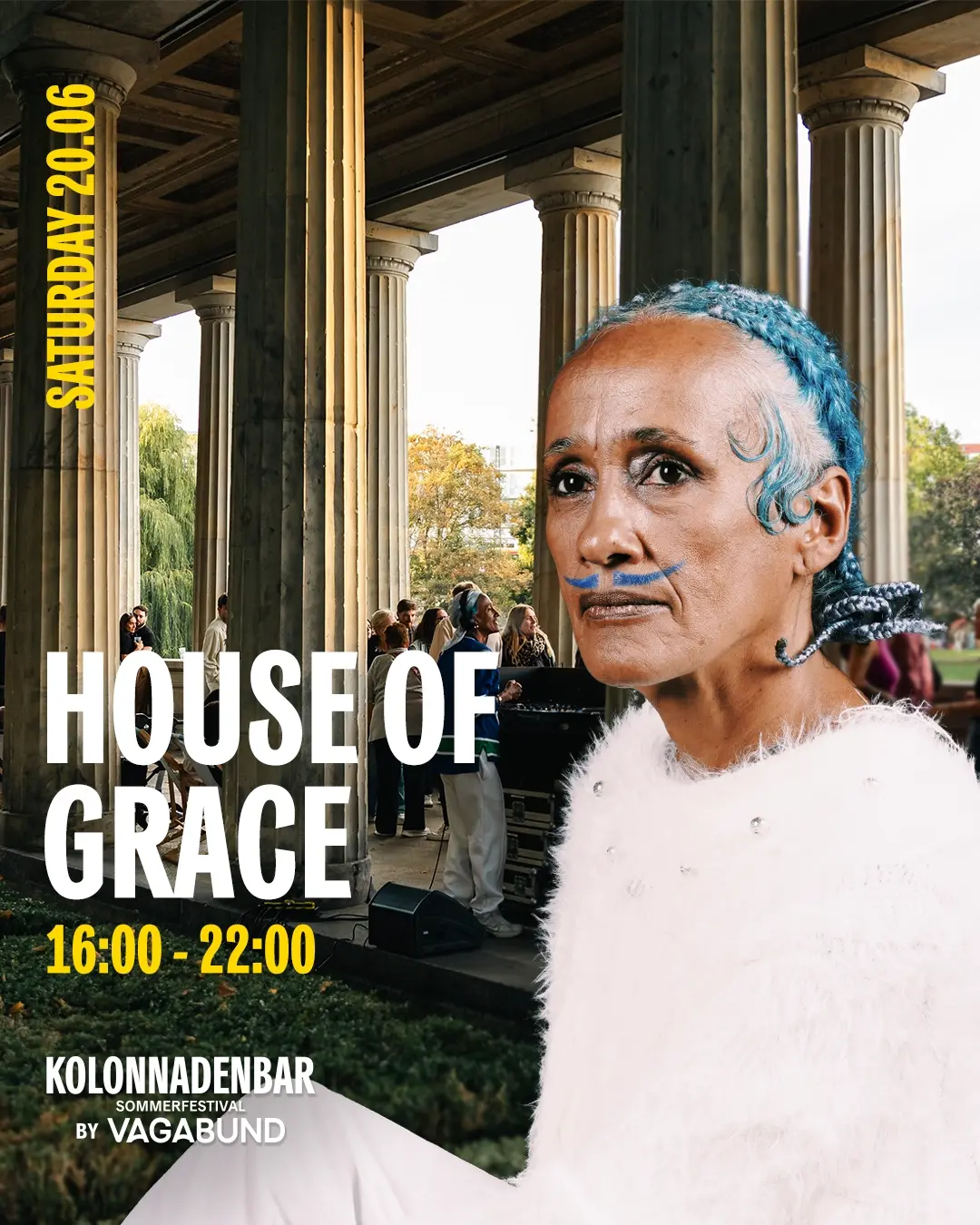 Free Island Open Air with House Of Grace at Kolonnadenbar by Vagabund