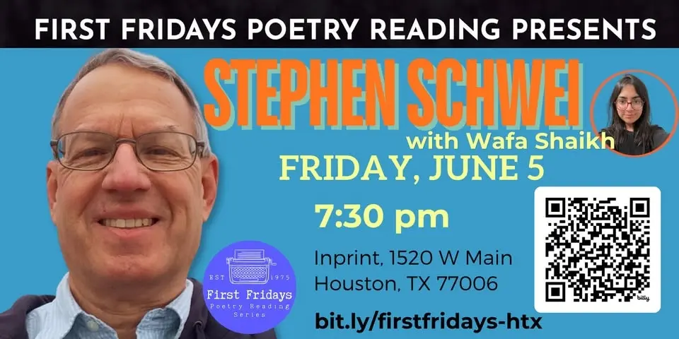 First Fridays Poetry Reading Series & Open Mic w/ Stephen Schwei