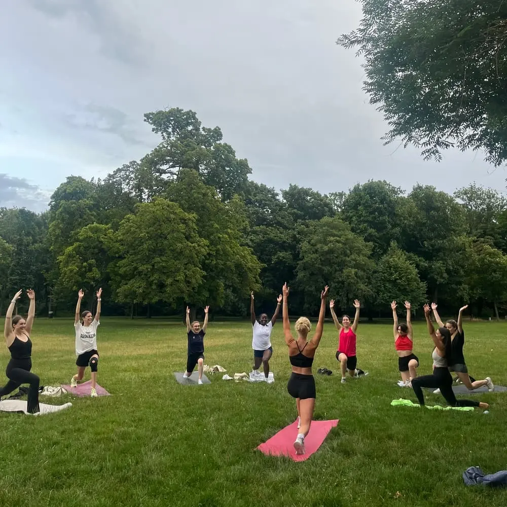 Pilates in the Prater