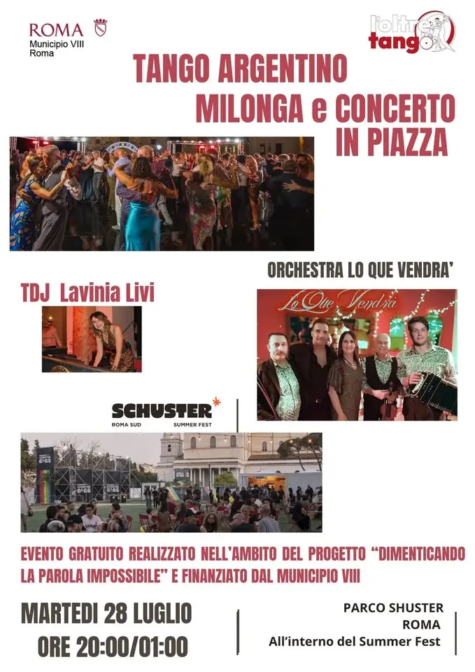 MILONGA E CONCERTO IN PIAZZA