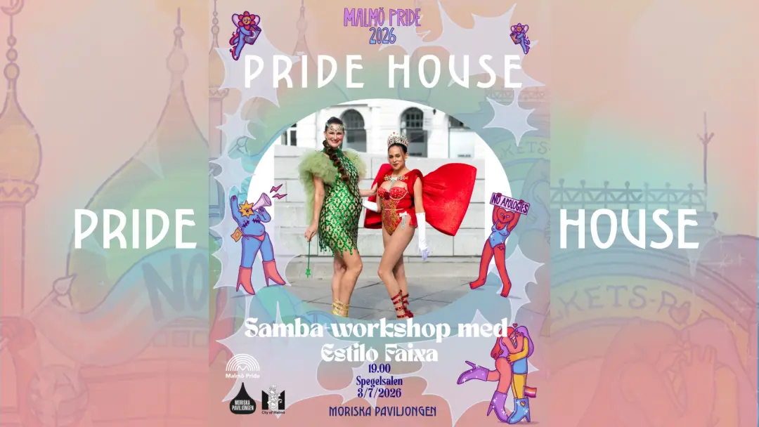 PRIDE HOUSE: Samba-workshop med Estilo faixa