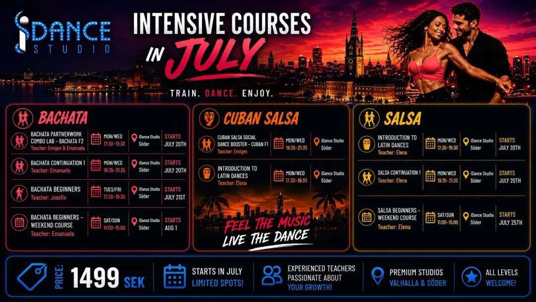 Intensive courses in July - Summer Semester 3