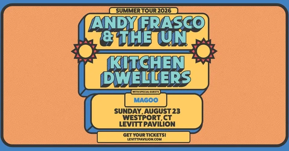 ANDY FRASCO & THE U.N. and KITCHEN DWELLERS w/s/g MAGOO