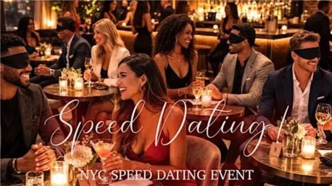 "Love Is Blind" Speed Dating (As seen on Netflix) Comp Drinks For Ladies