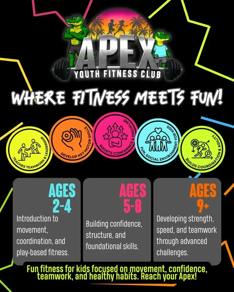 Kids Fitness with Apex Youth Fitness Club! 💪🔥