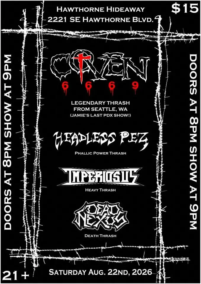 Dead Nexus / Imperiosus / Headless Pez / Coven 6669
