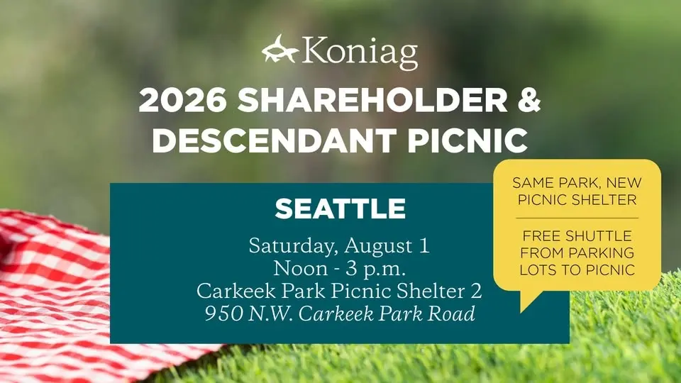 2026 Koniag Shareholder & Descendant Picnic — Seattle