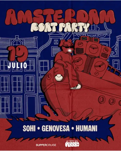 La Casa Del Perreo I Boatparty I Amsterdam