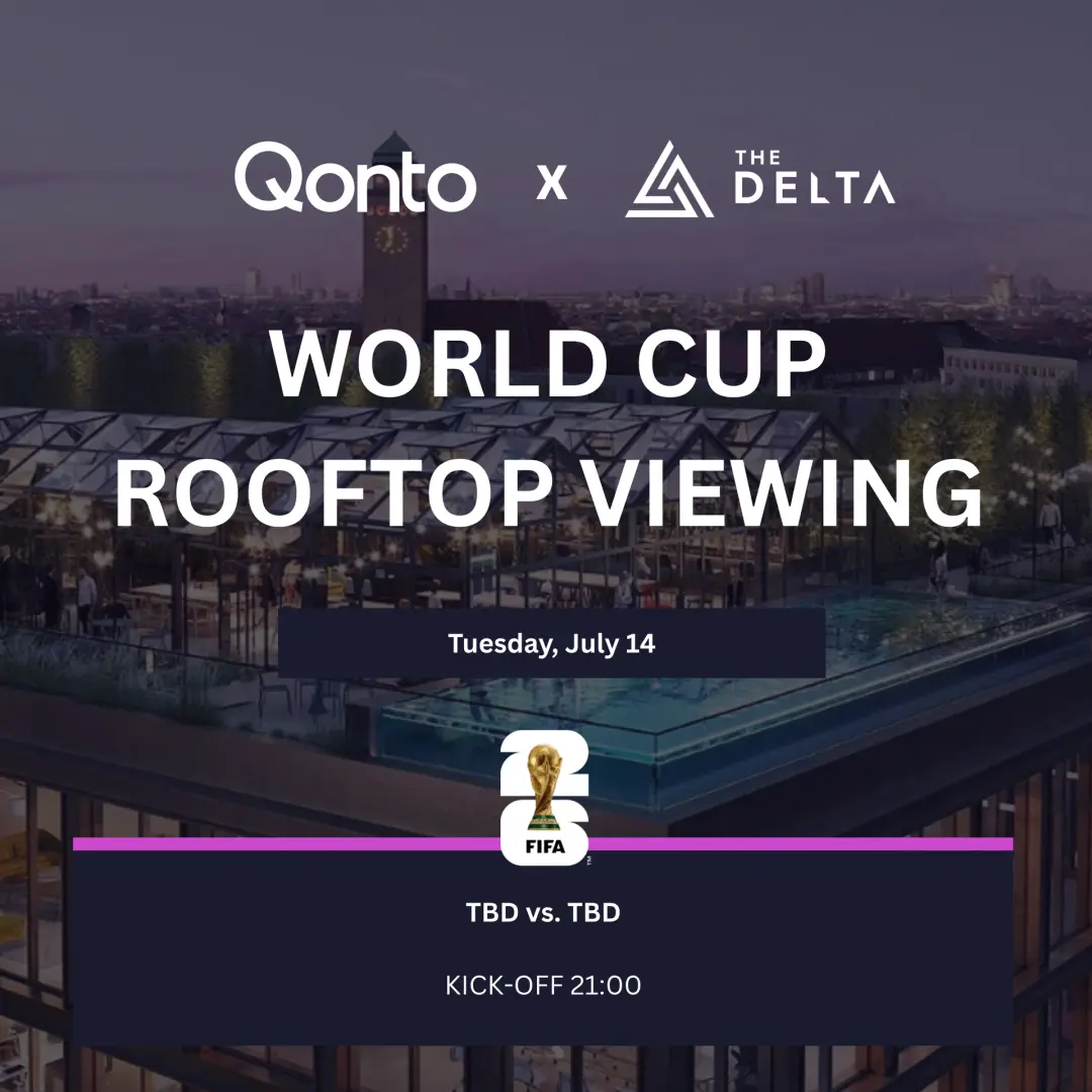 Qonto x The Delta Semifinal World Cup Rooftop Viewing