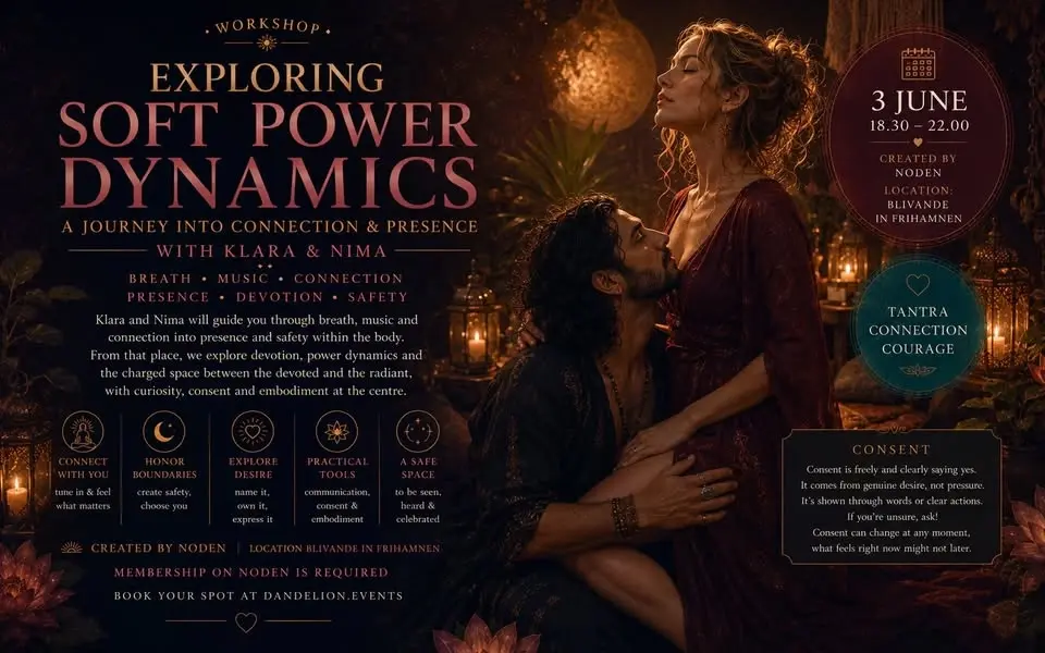 Tantric Wednesdays: Exploring soft power dynamics