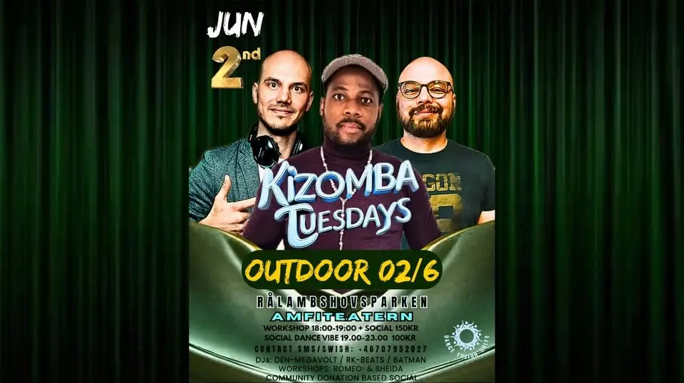 Kizomba Tuesdays Stockholm Outdoor