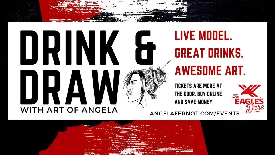 Drink and Draw with Angela