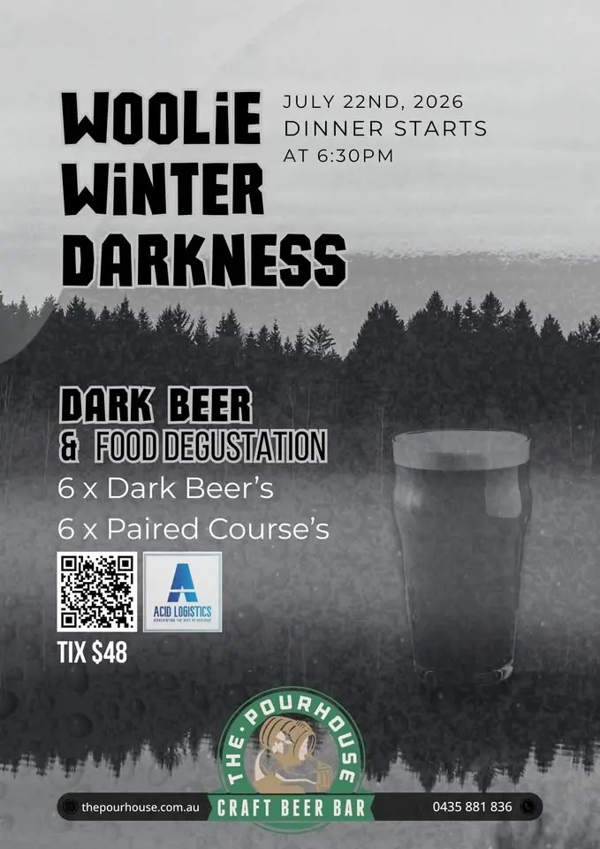 Woolie Winter Darkness - Beer & Food Degustation