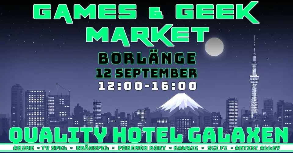 Games & Geek Market Borlänge