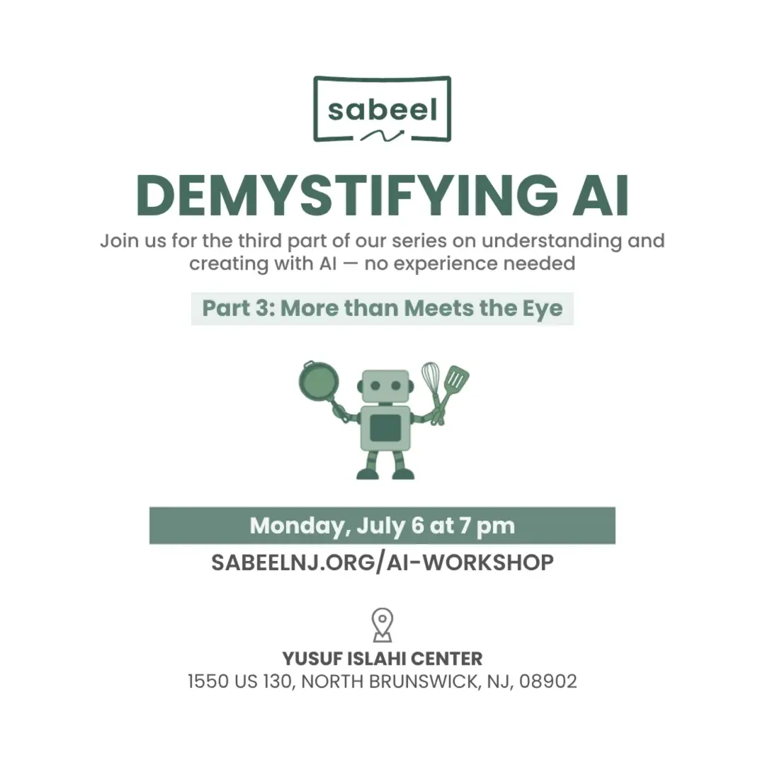 Sabeel - Demystifying AI Part 3