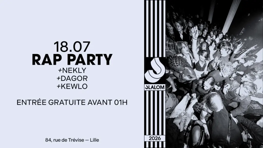 Slalom : Rap Party — Gratuit Av. 01h