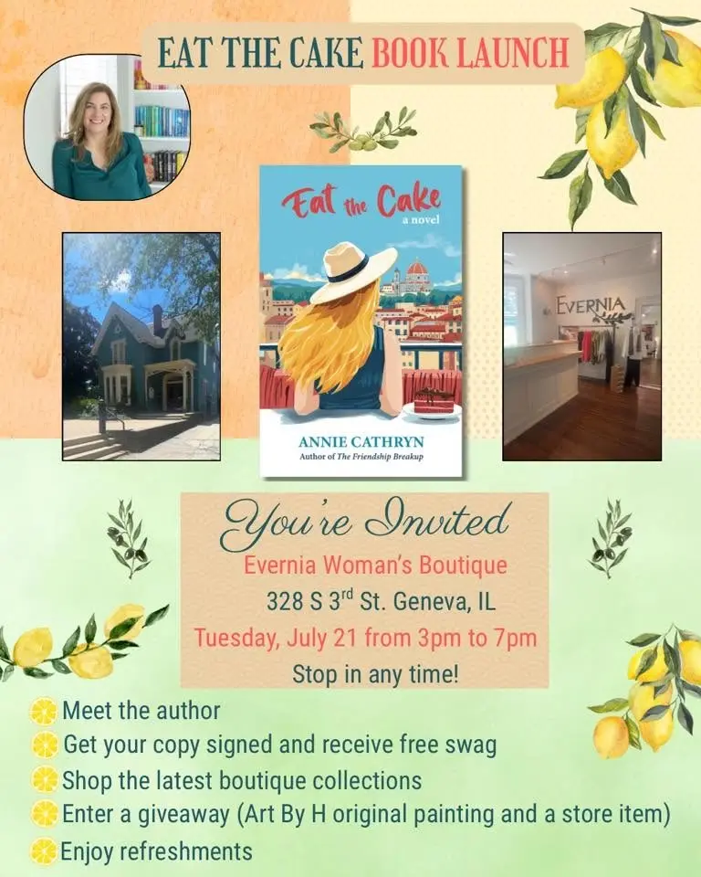 Eat the Cake Book Launch