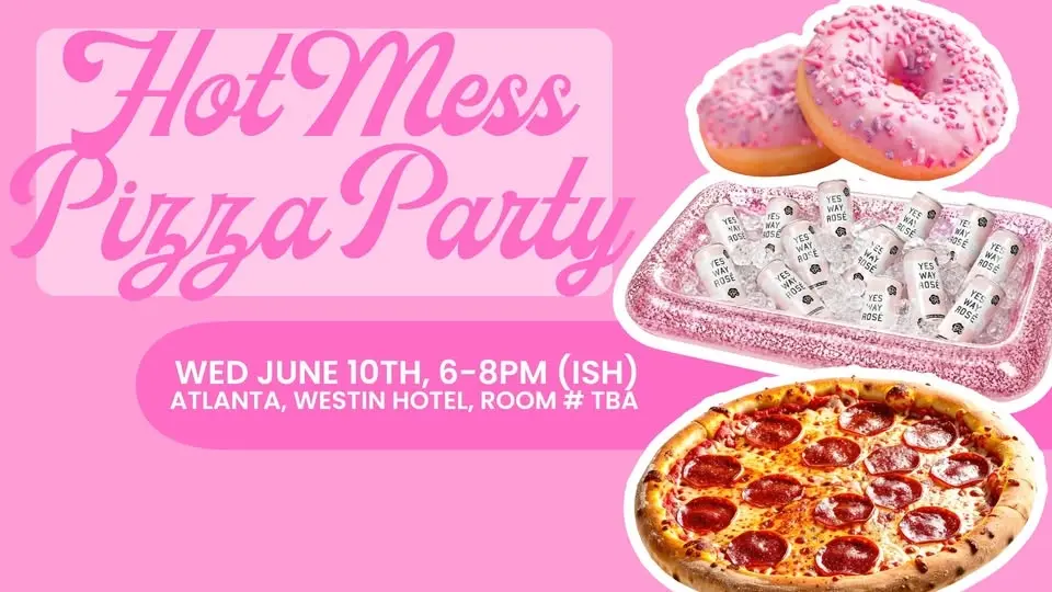 A Hot Mess Hotel Pizza Party