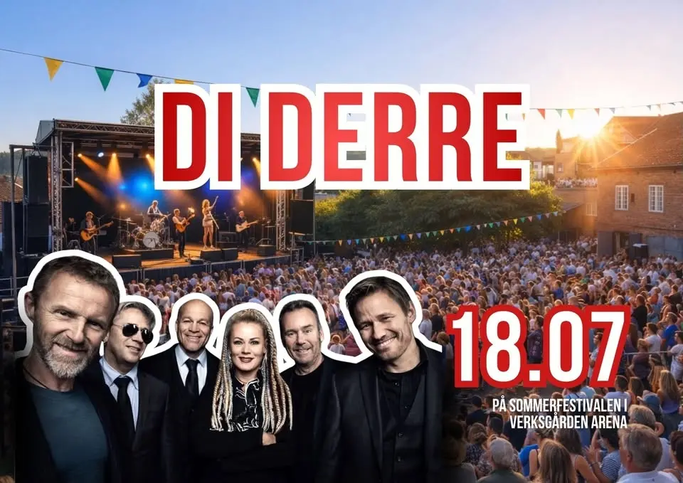Di Derre på sommerfestivalen