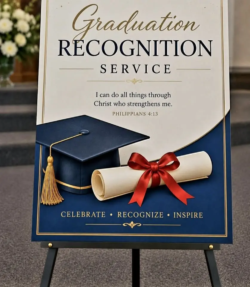 Graduation Recognition Sunday Service 