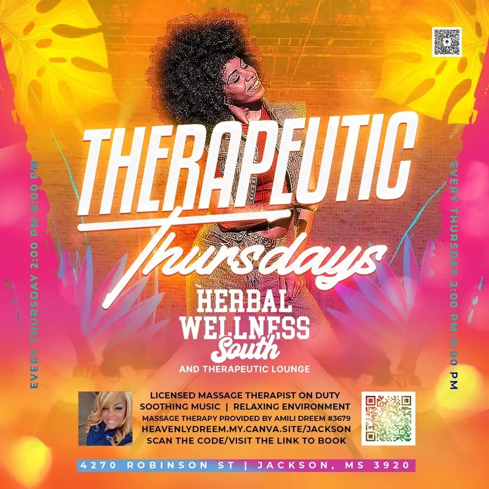 Therapeutic Thursday at Herbal Wellness South