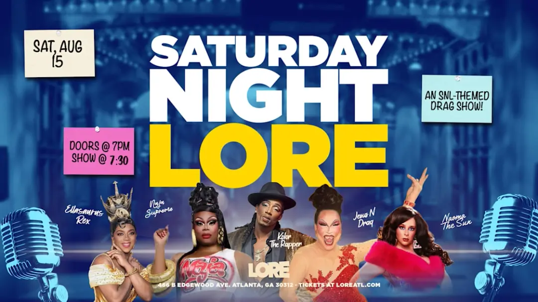 Saturday Night Lore! An Snl Drag Show