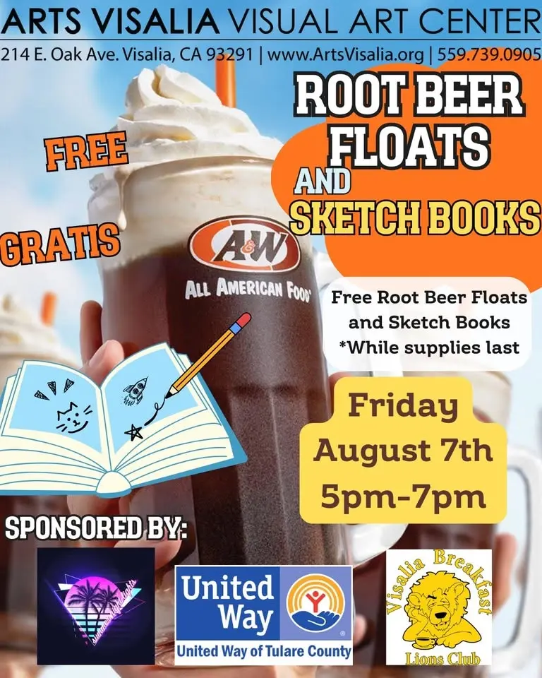 Root Beer Floats & Sketch Book - Free Event