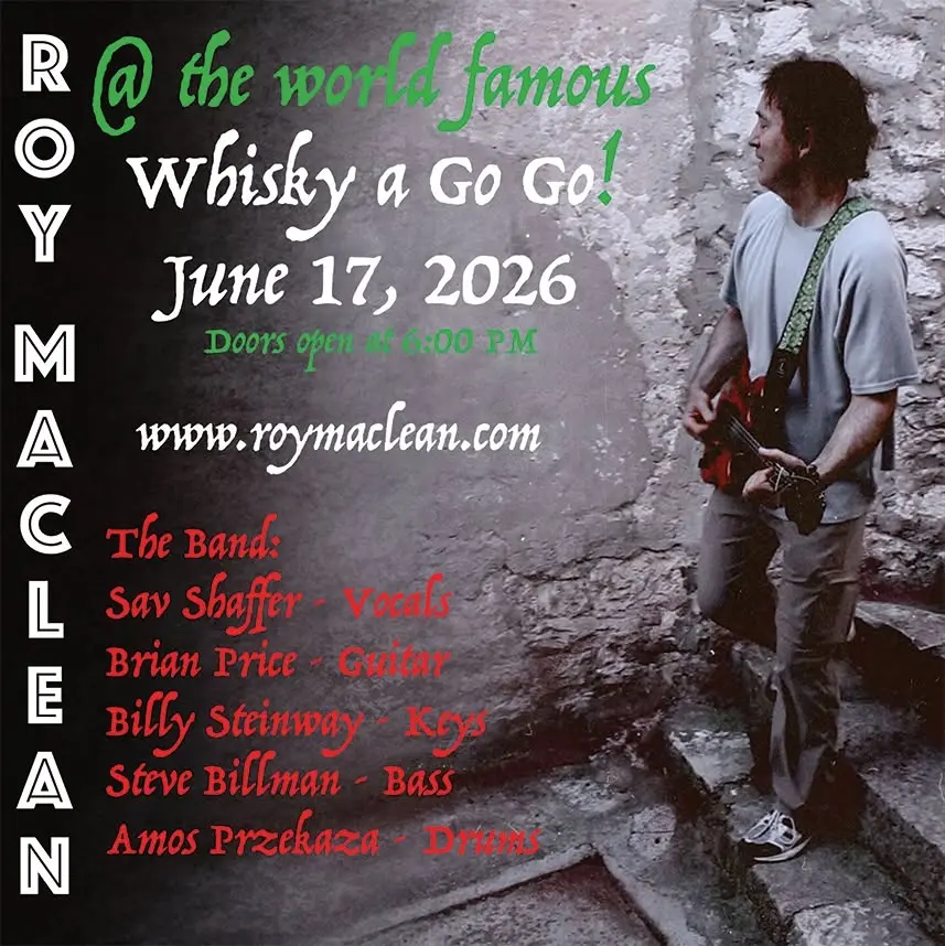 Roy @ The Whisky a Go Go's Los Angeles Showcase Night!