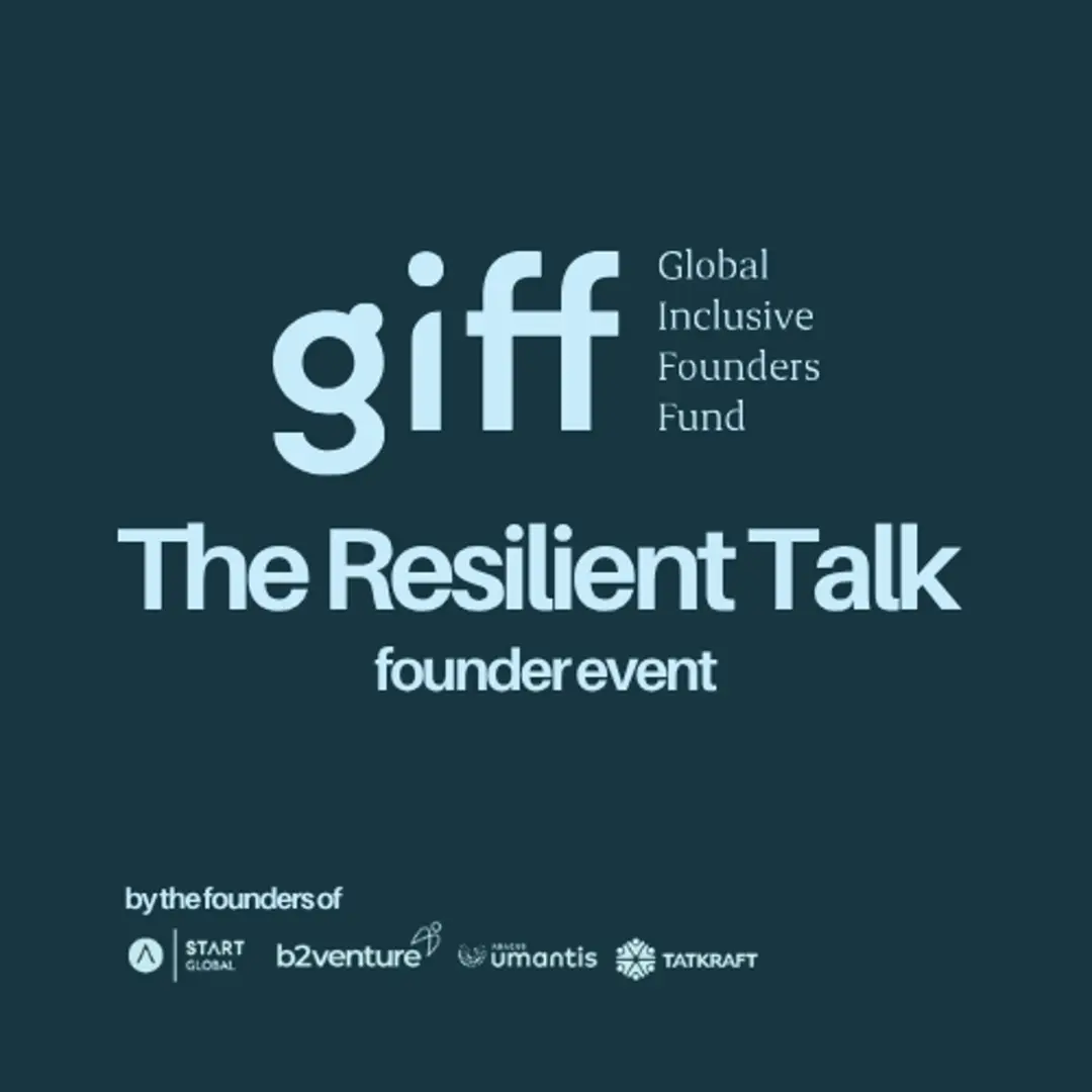 Resilience Talk: Founder Event
