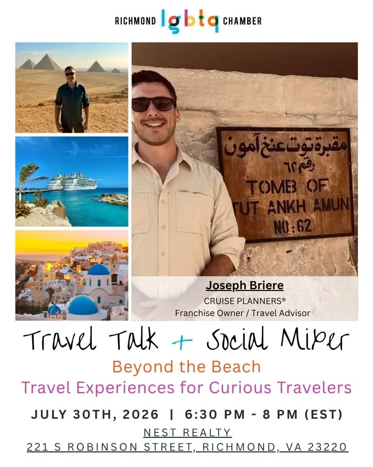 Travel Talk + Social Mixer: Beyond the Beach - Travel Experiences for Curious Travelers