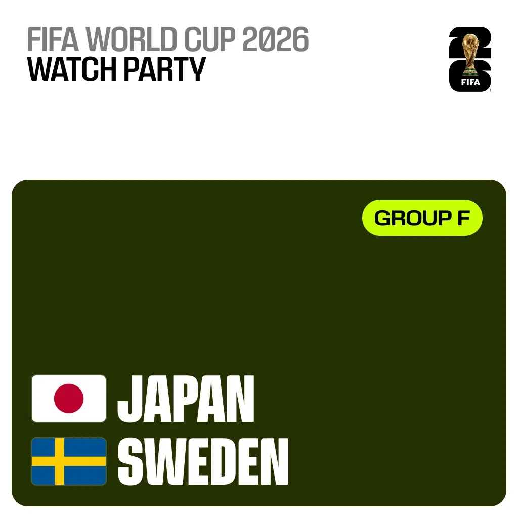 JAPAN vs SWEDEN in MTL | 日本代表応援イベント