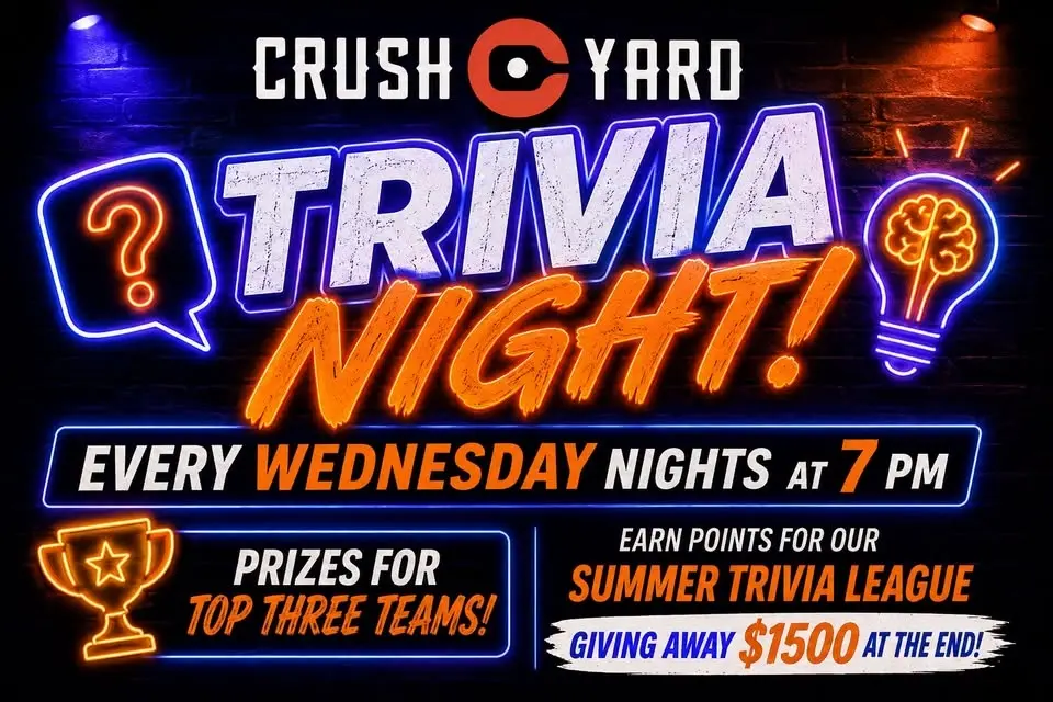 Puzzles' Trivia League @ Crush Yard Orlando