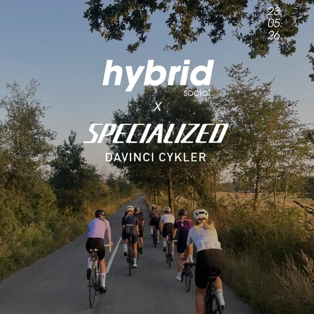Hybrid Social x Davinci Cykler — Social Ride (Pace 26-28)