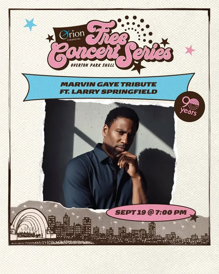 Orion Financial Free Concert Series ft. Larry Springfield (Marvin Gaye Tribute)