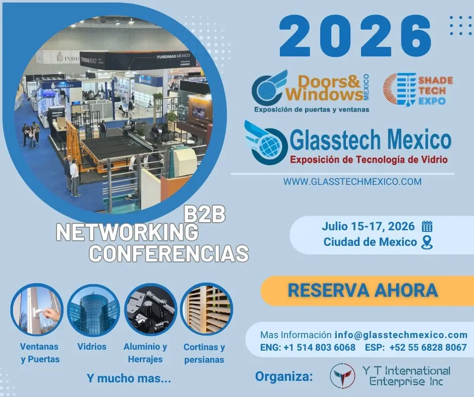 Glasstech Mexico 2026 / DoorsWindows Mexico 2026