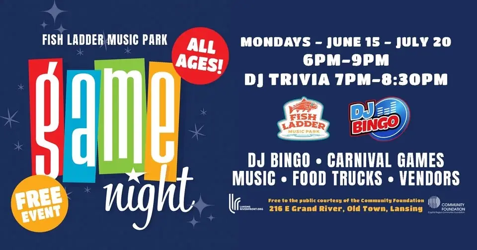 Game Night - Fish Ladder Music Park